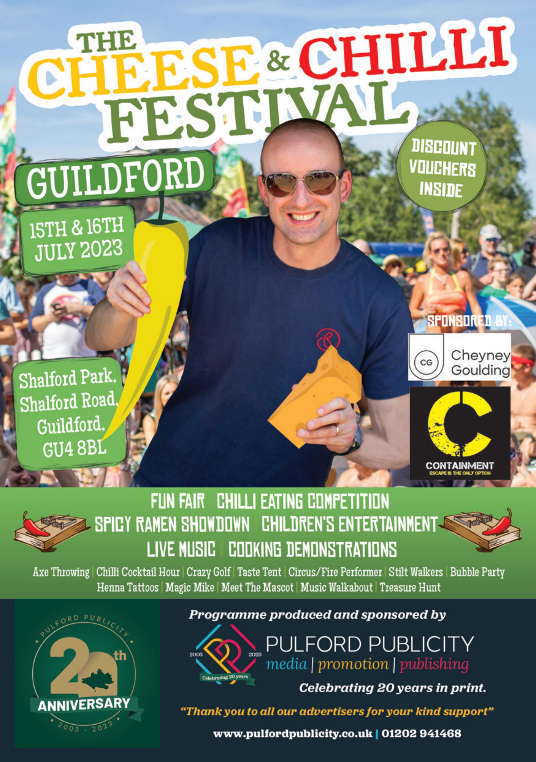 Guildford Cheese & Chilli Festival 2023 by Dorset View Issuu