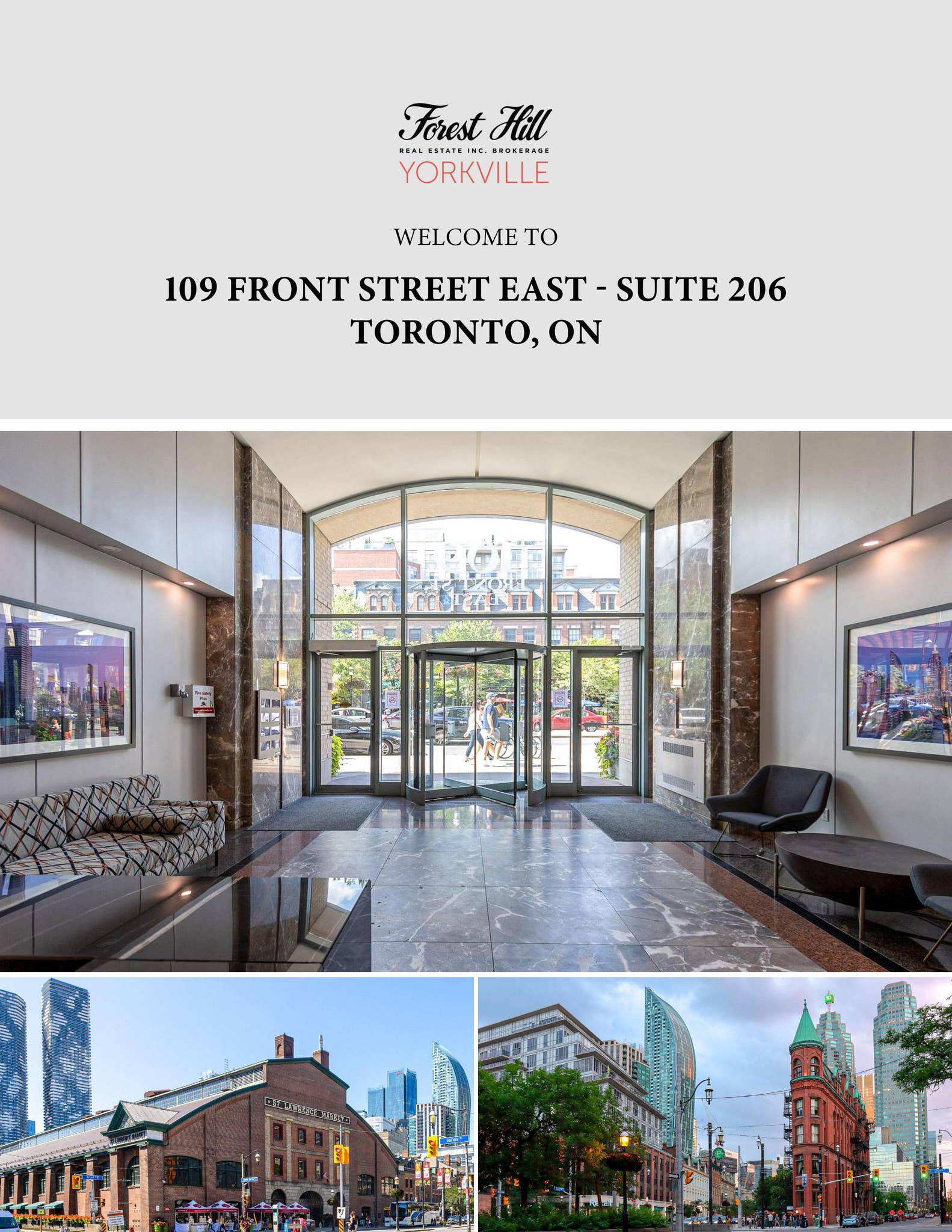 Feature Sheet - 109 Front St E - Suite 206 by foresthill.com - Issuu