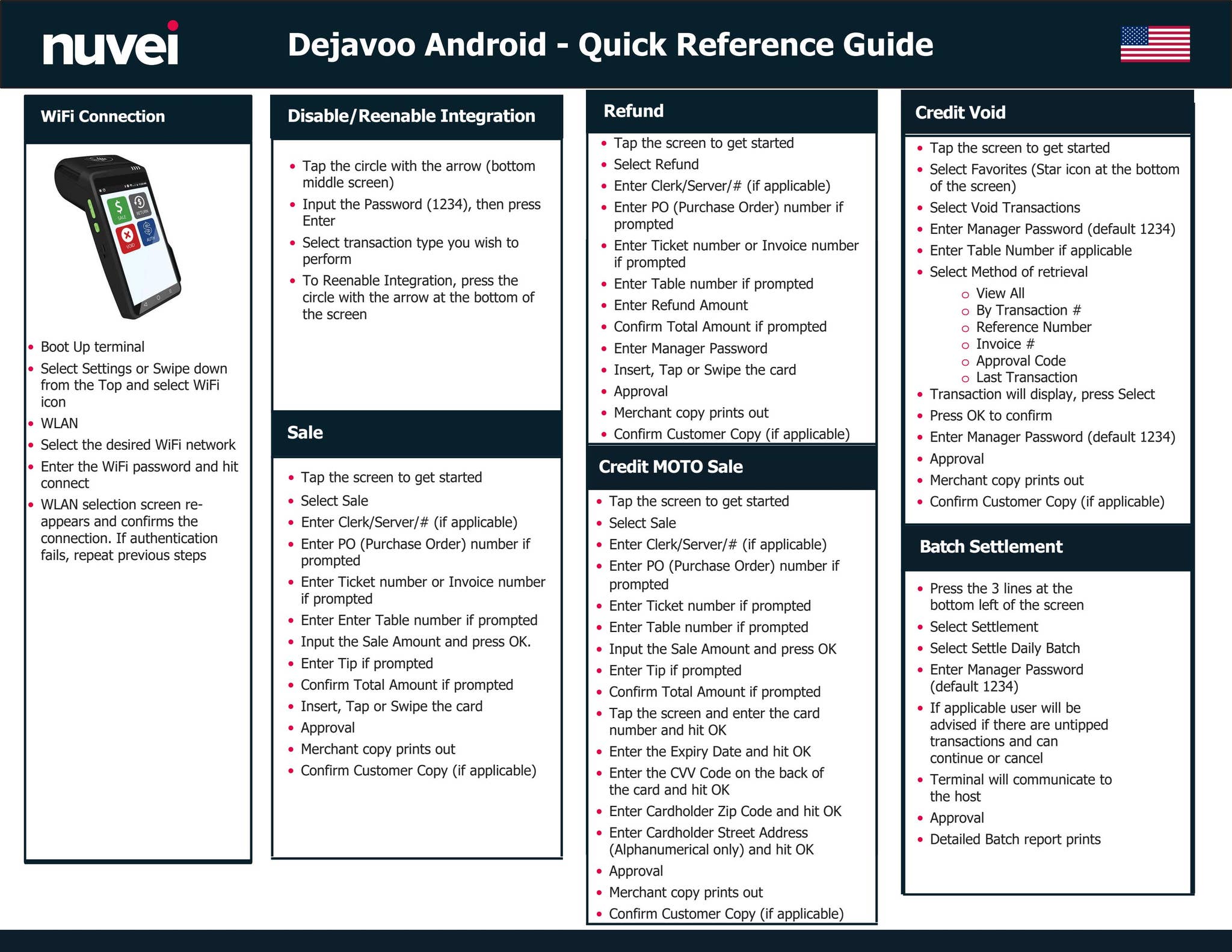 Dejavoo Android - US by Nuvei - Issuu