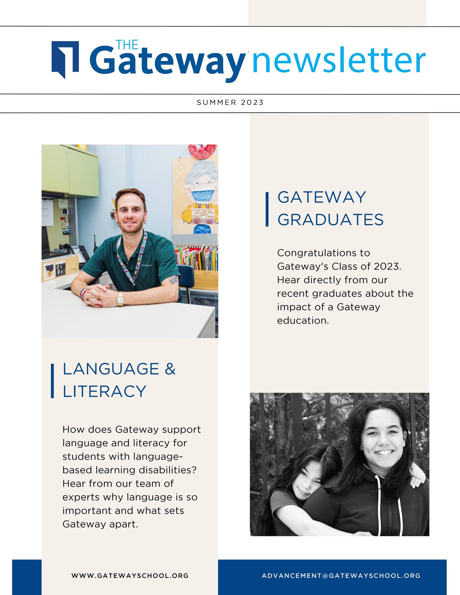 The Gateway School Newsletter: Summer 2023 by The Gateway School - Issuu