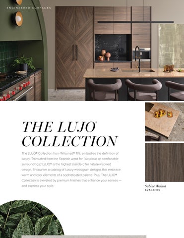 The LUJO® 家具产品集 手册 - Wilsonart® TFL 第 2 页