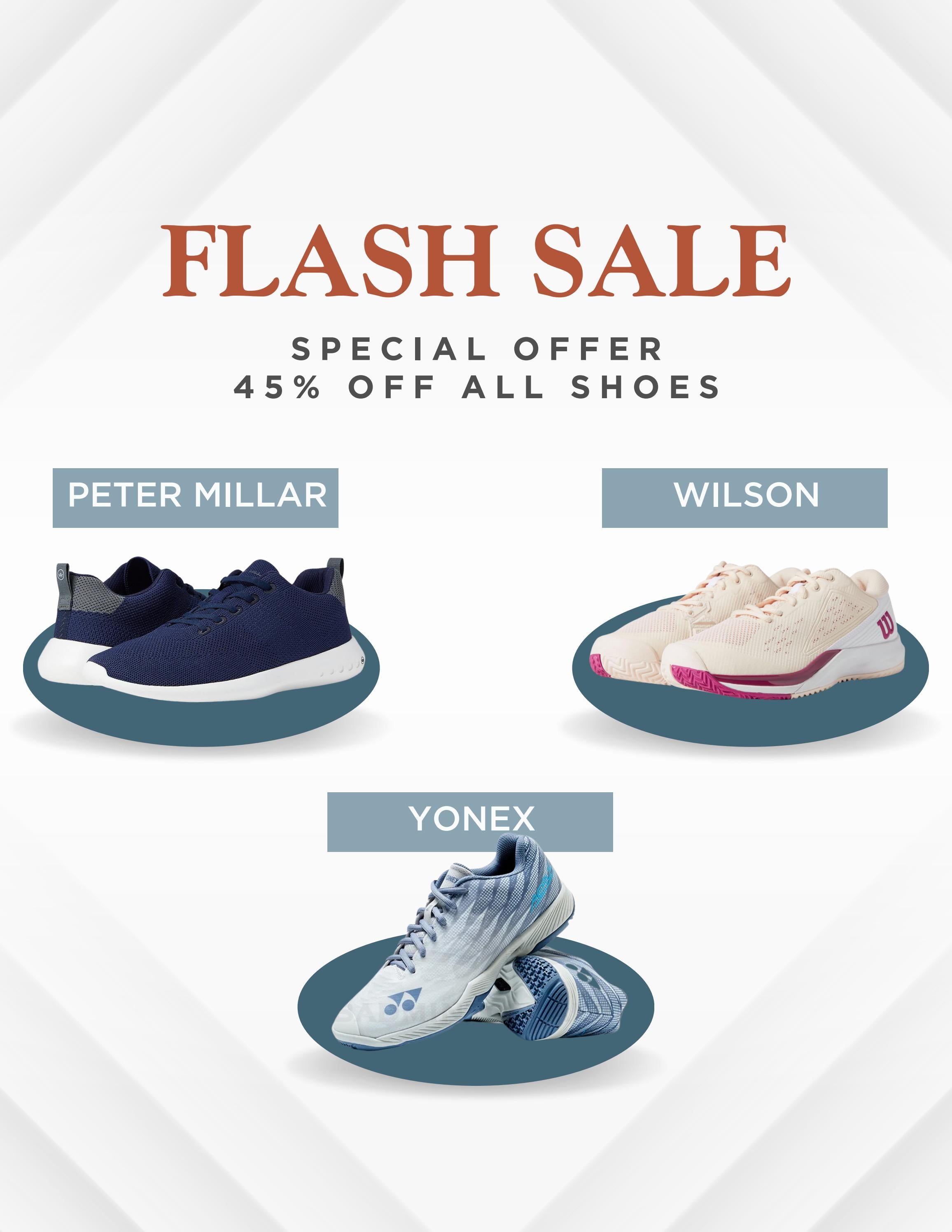 Tennis Shoe Flash Sale Flyer August 2023 by