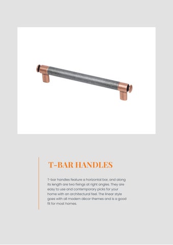 Benzoville 家具目录 · 指南 to Buying 家具 Handles and Knobs 第 10 页