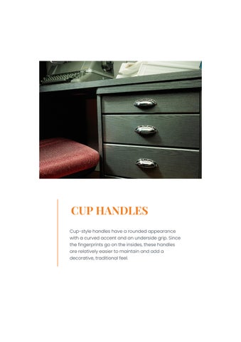 Benzoville 家具目录 · 指南 to Buying 家具 Handles and Knobs 第 12 页