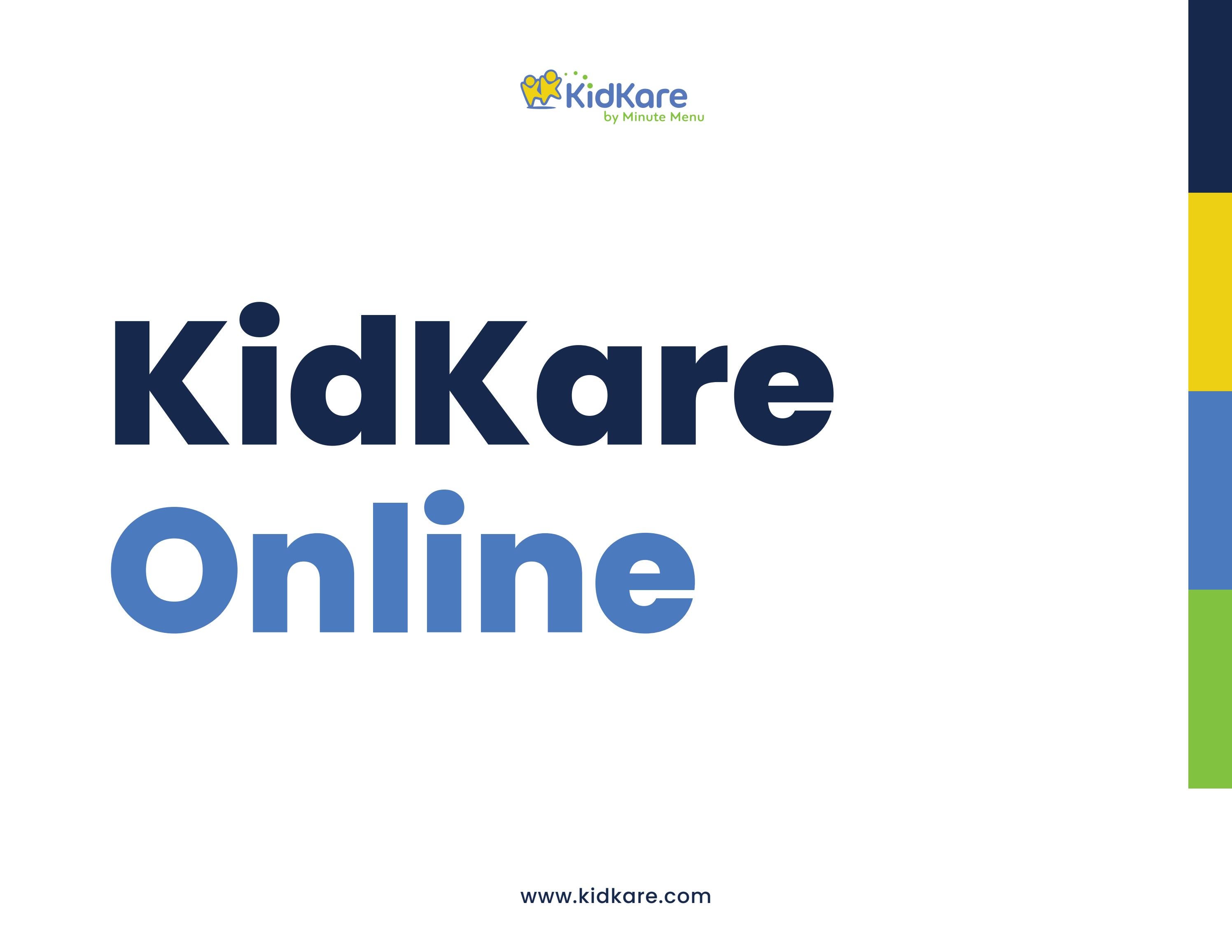 KidKare Online Sponsors by KidKare by Minute Menu Issuu