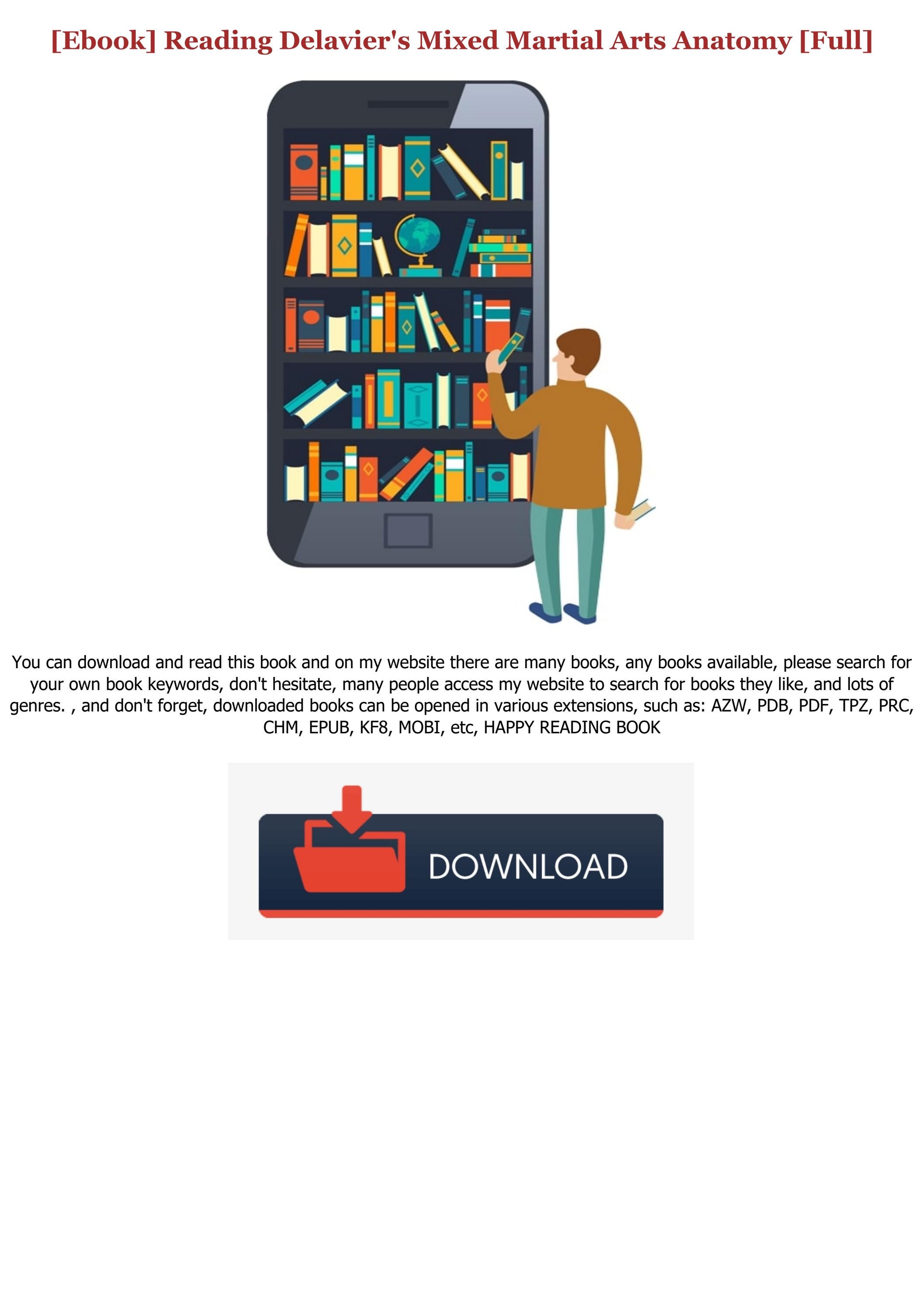 Download [PDF] Delavier's Mixed Martial Arts Anatomy FOR ANY DEVICE by