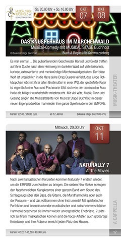 Programmheft Empore - bis Dezember 2023 第 17 页