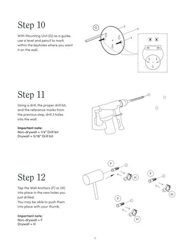 nathanjameshome 灯饰目录 · Kai 壁灯 Instruction Sheet 第 12 页