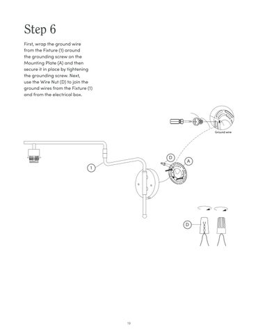 nathanjameshome 灯饰目录 · Kai 壁灯 Instruction Sheet 第 19 页