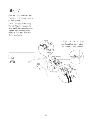 nathanjameshome 灯饰目录 · Kai 壁灯 Instruction Sheet 第 20 页
