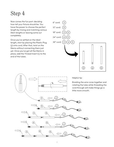 nathanjameshome 灯饰目录 · Kai 壁灯 Instruction Sheet 第 7 页