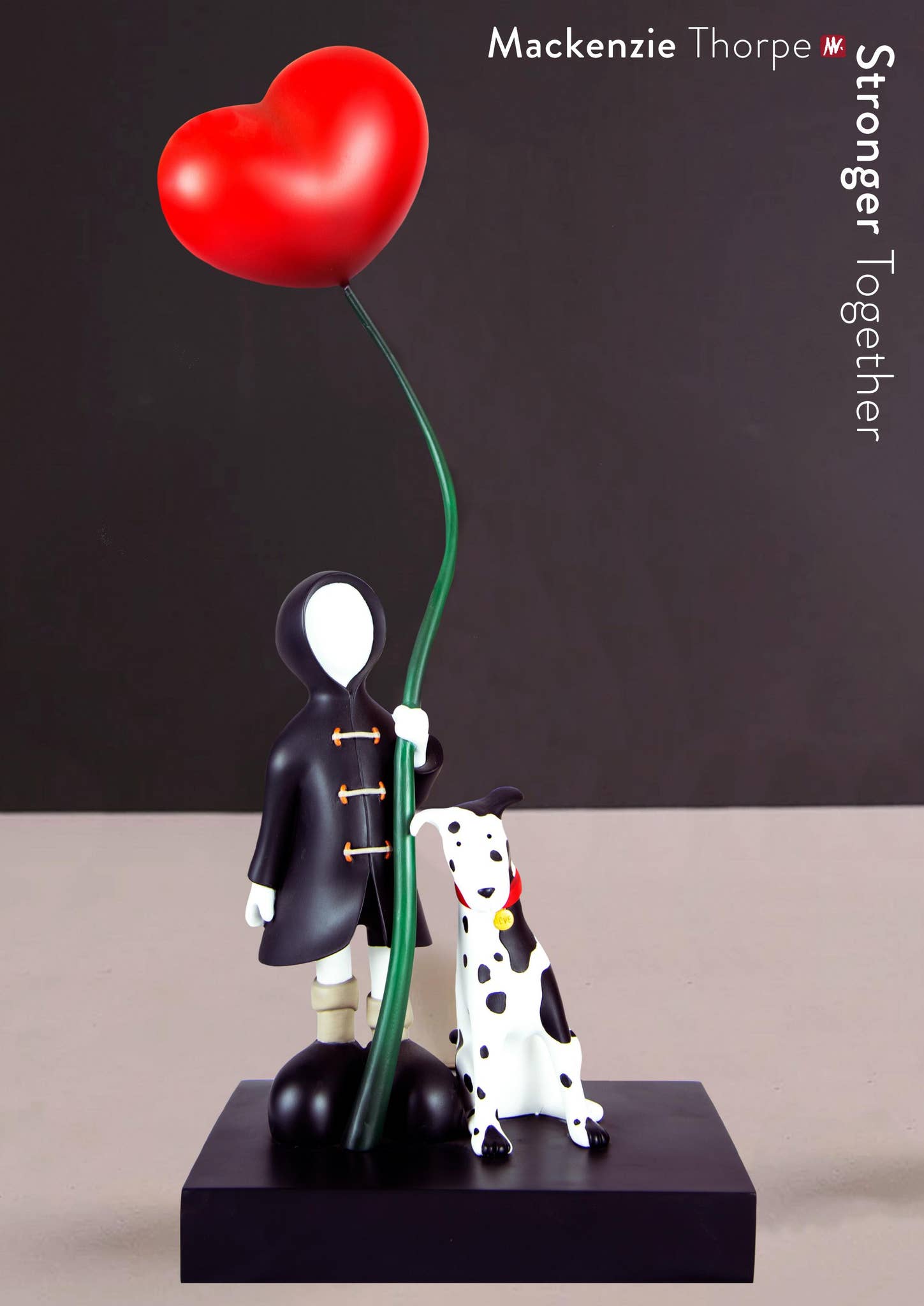 Mackenzie Thorpe - Stronger Together by offthewallgalleryhouston