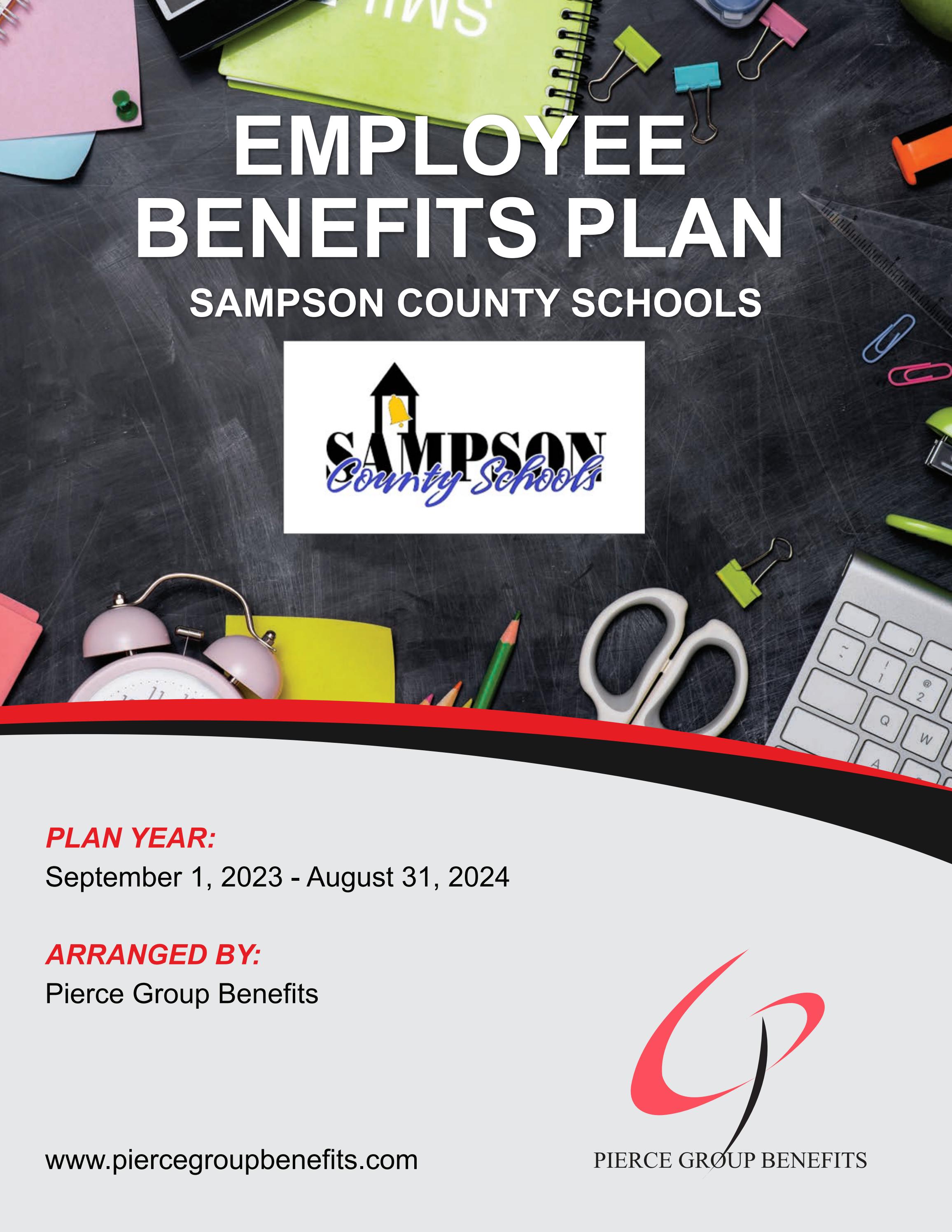 Sampson County Schools 2023 Booklet 23-24PY by Pierce Group Benefits - Issuu