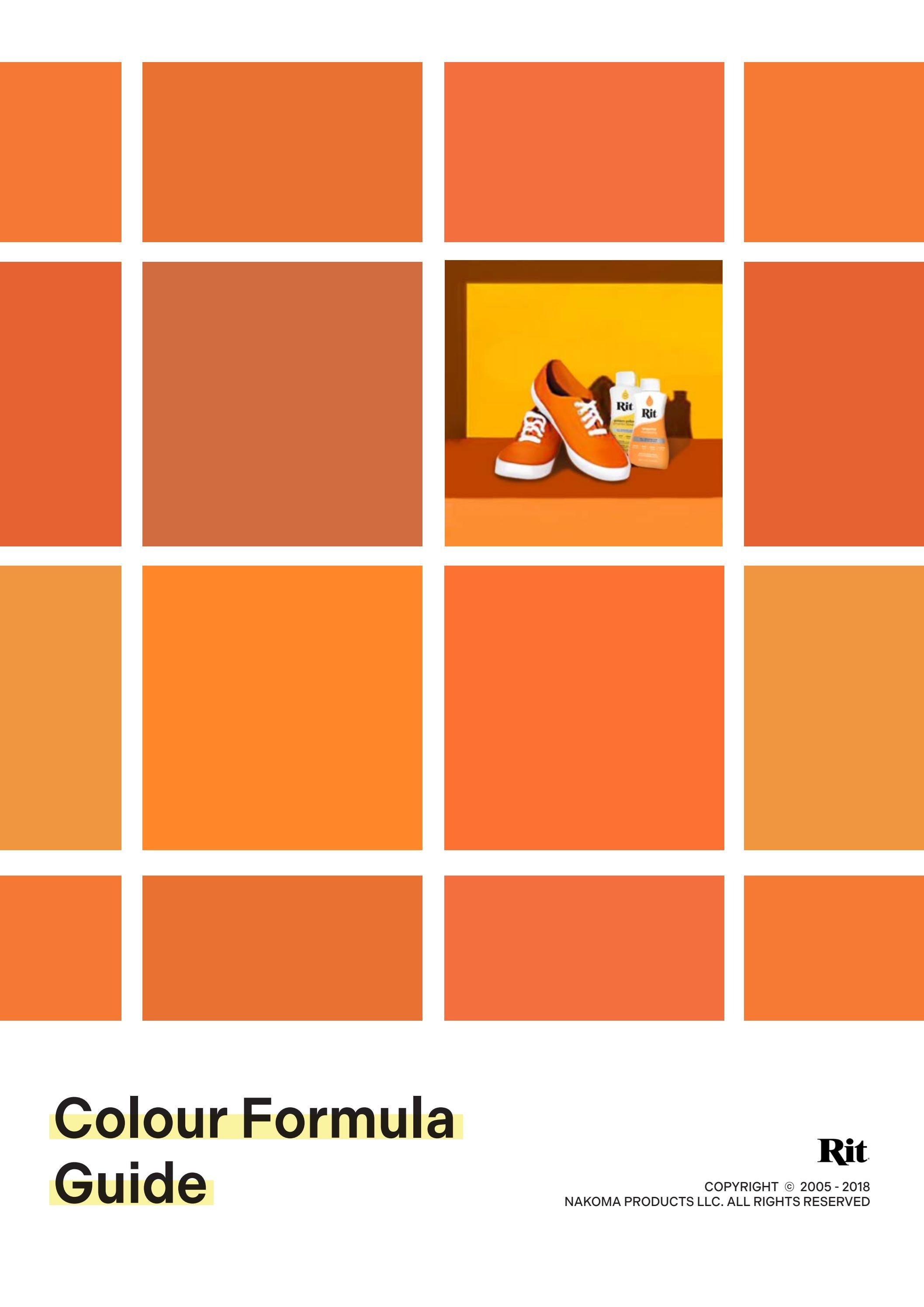 Rit Dye Tips and Colour Guide by Birch Creative Issuu