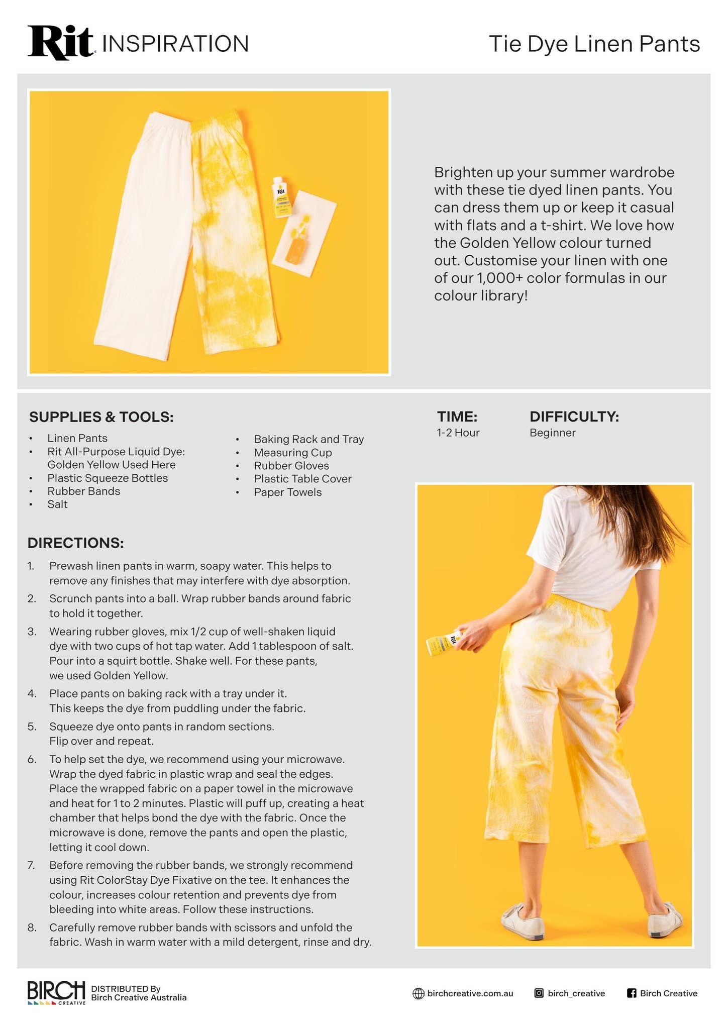 how to use rit tie dye