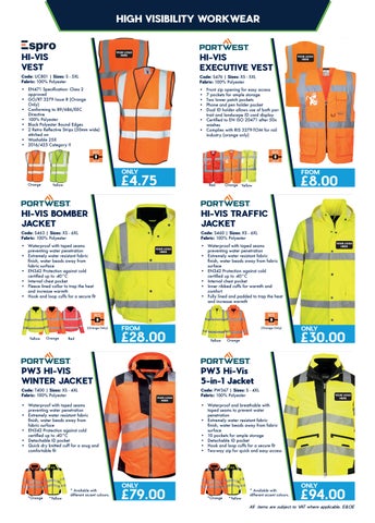 Caley Workwear × PPE Mailer 第 15 页