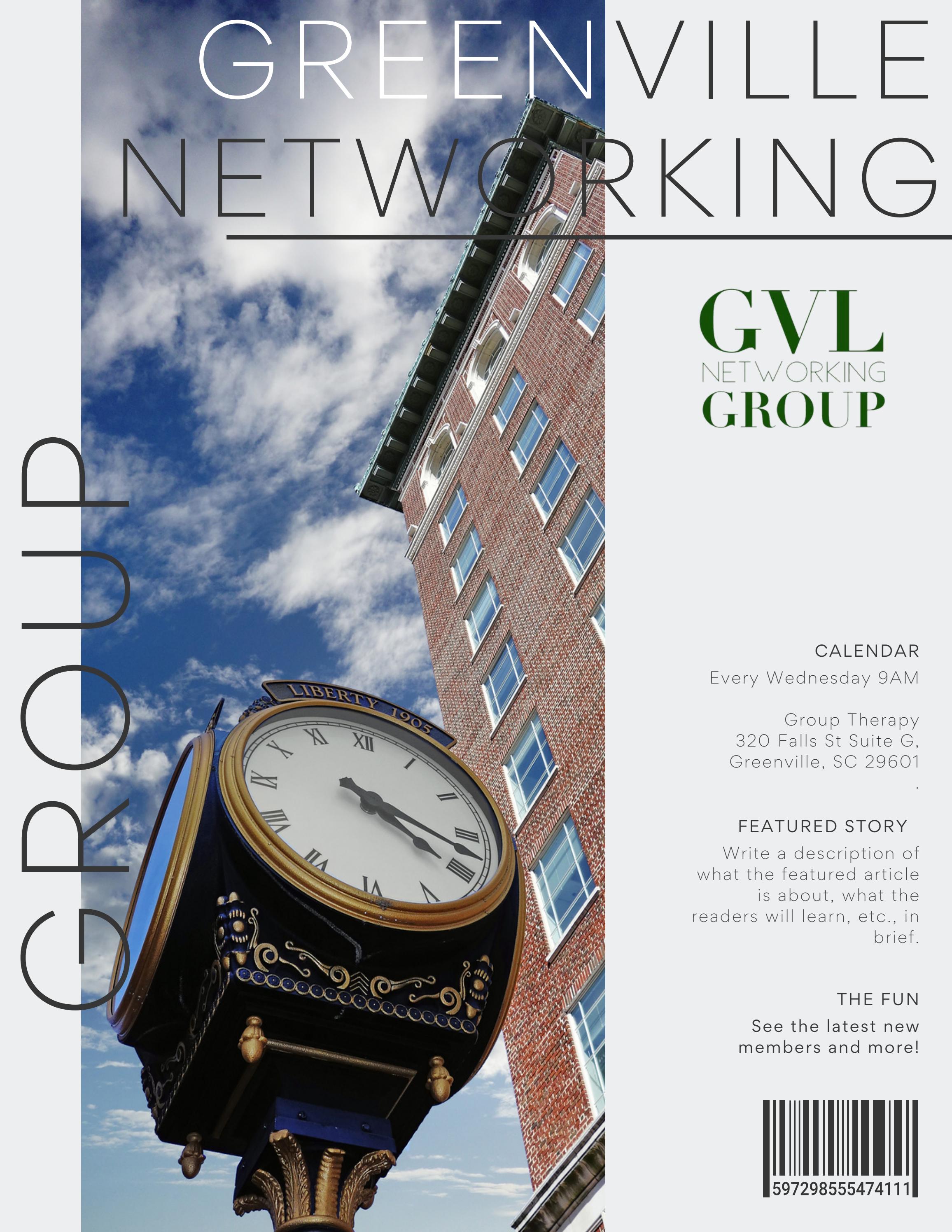 Greenville Networking Group by industrynewsletter Issuu