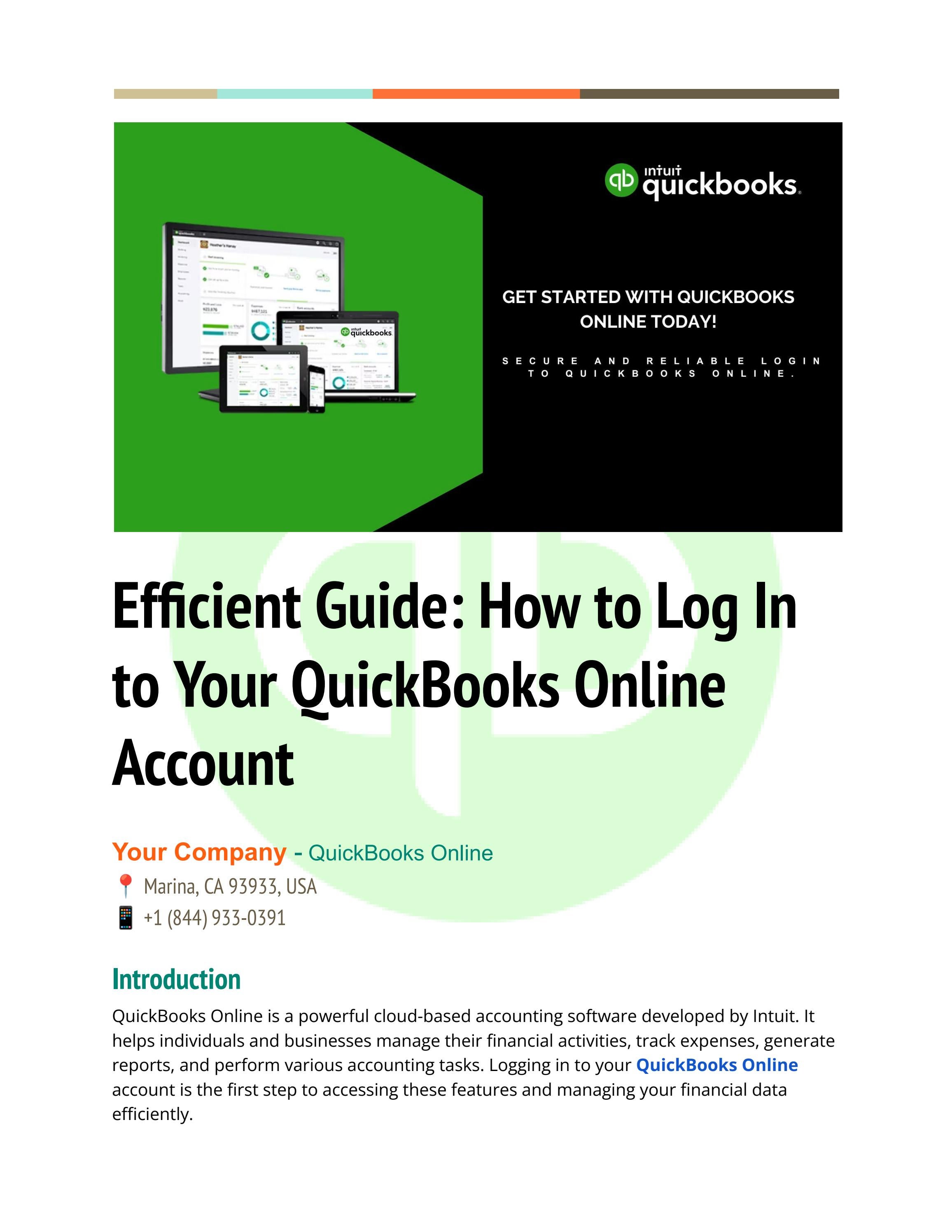 How to Log Into Your QuickBooks Online Account Practically by QuickBooks Online Expert Services