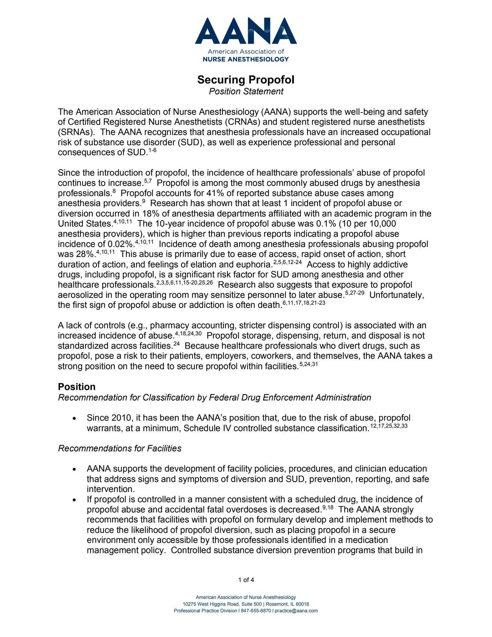 Securing Propofol by aanapublishing - Issuu