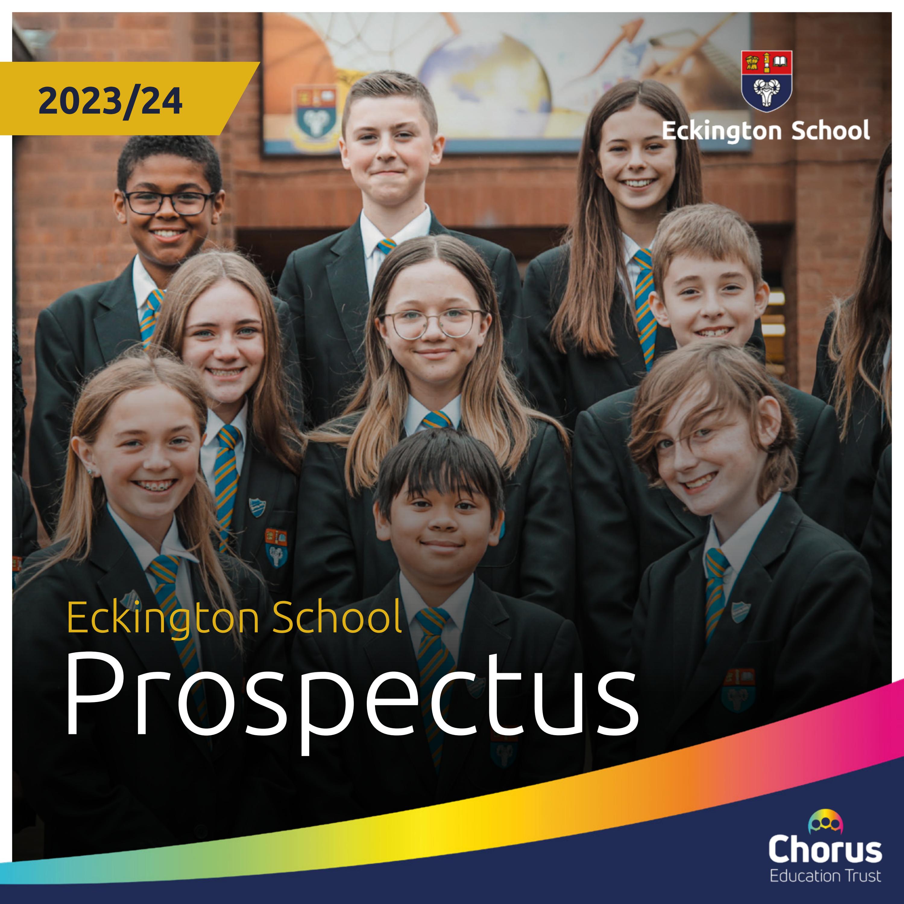 Eckington School Prospectus by chorustrust Issuu