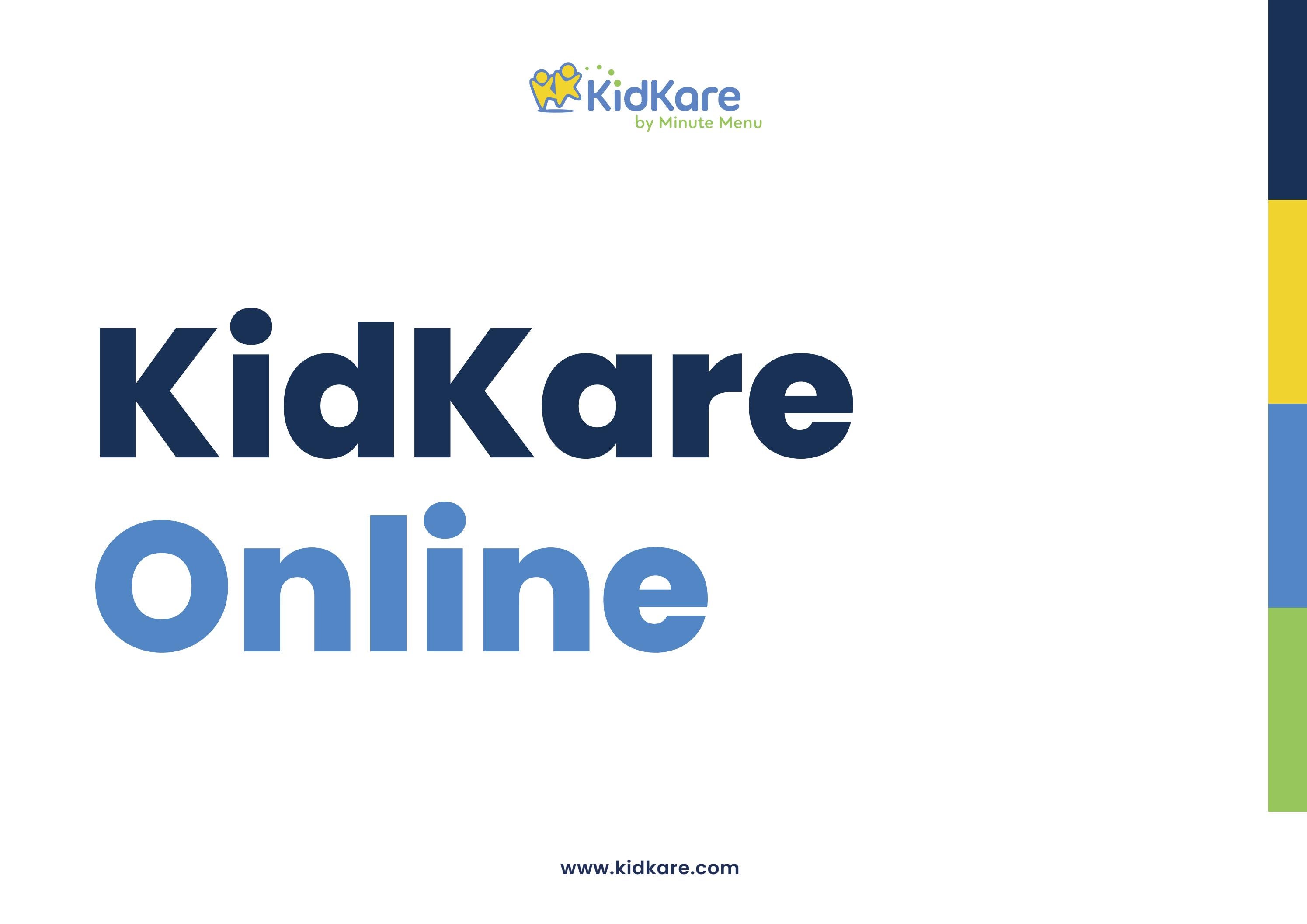 KidKare Online Center Sponsored View by KidKare by Minute Menu Issuu