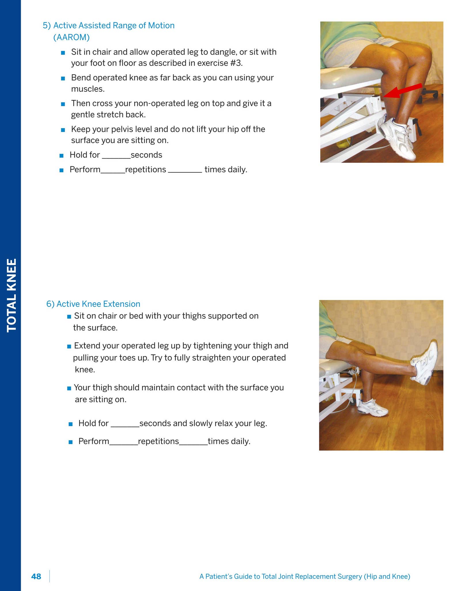 Pathway to Recovery: Patient Guide to Total Joint Replacement (Hip and ...
