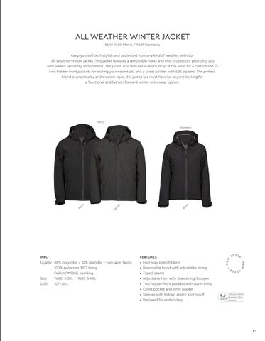 TEE JAYS Outerwear 2023-24 第 17 页