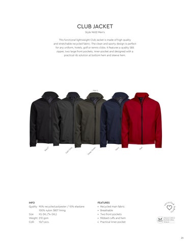 TEE JAYS Outerwear 2023-24 第 21 页