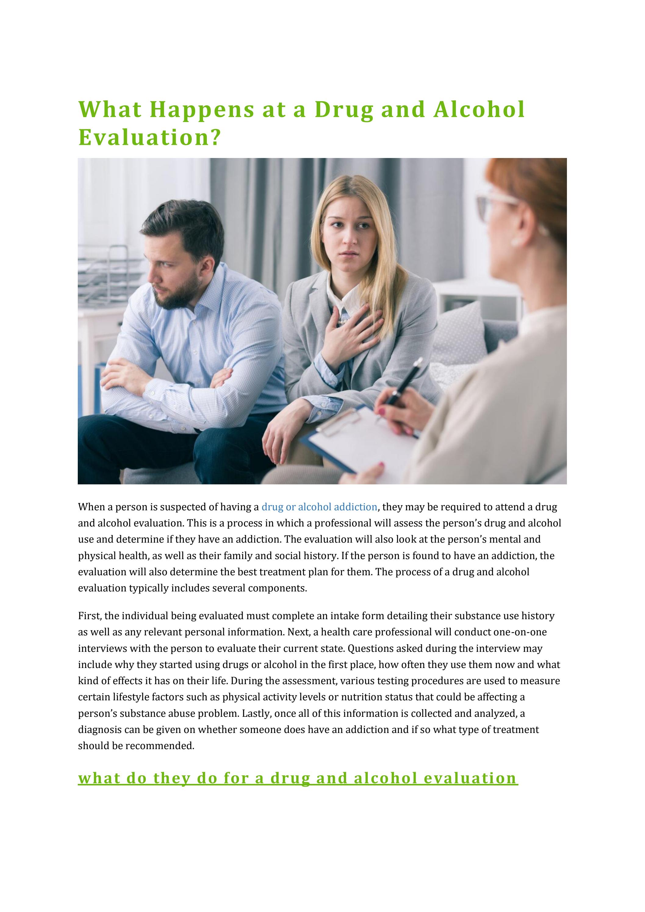 Alcohol and Drug Evaluation for Only 89 at AACS Atlanta! in Atlanta