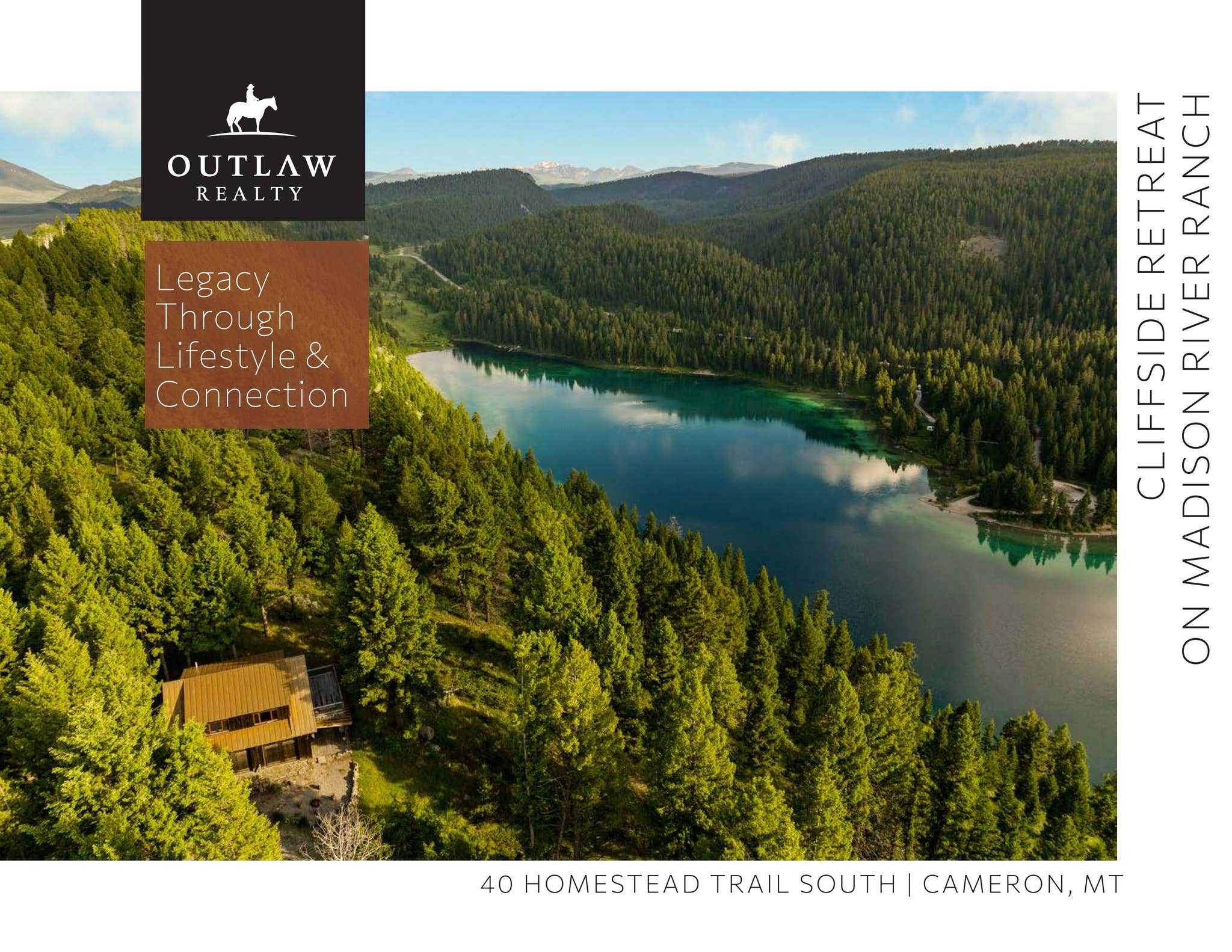 Madison River Ranch Cliffside Retreat on Madison River Ranch | Outlaw Realty by Outlaw ...