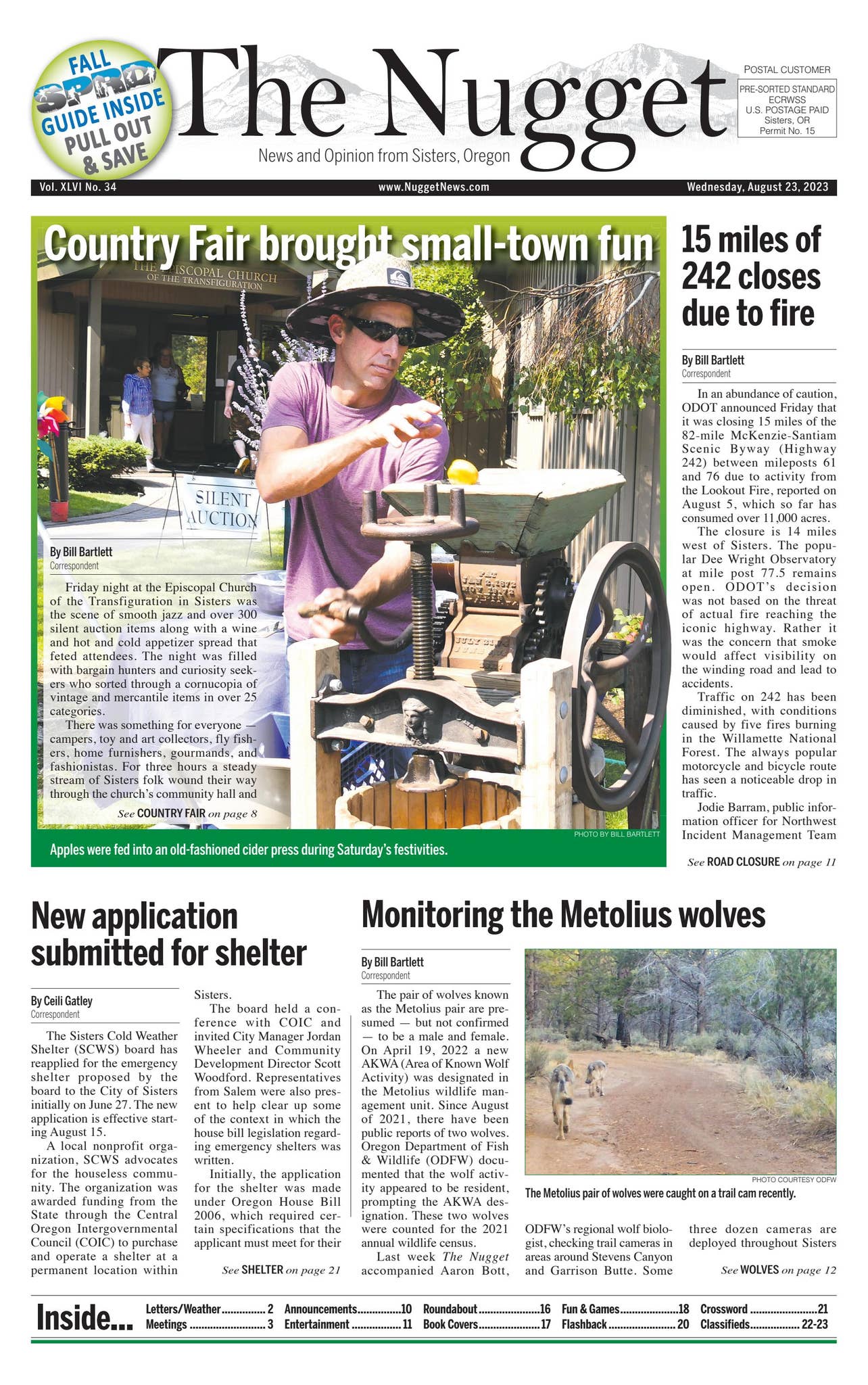 The Nugget Newspaper // Vol. XLVI No. 34 // 2023-08-23 by Nugget ...