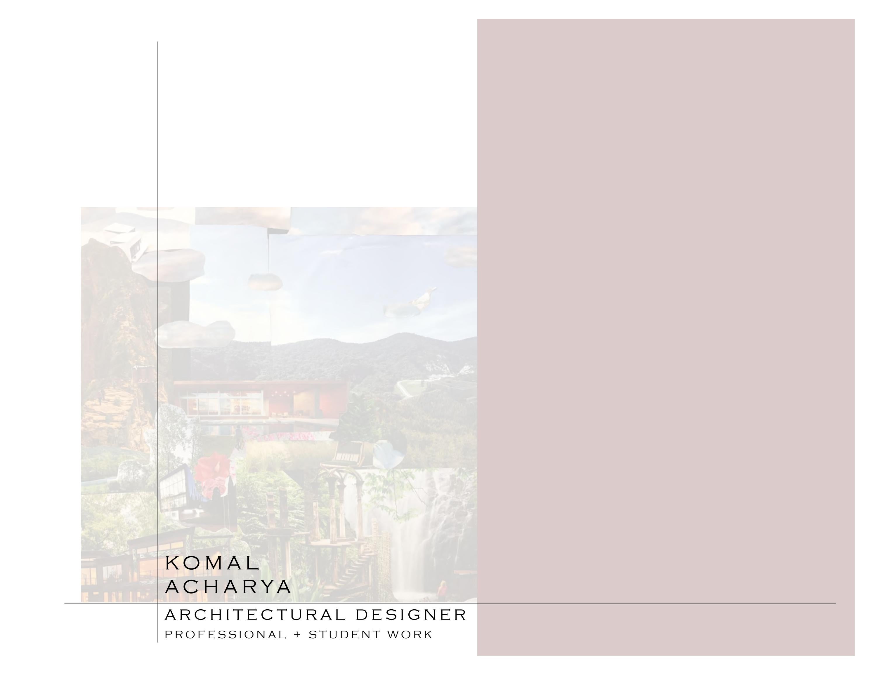 Architecture Portfolio by kacharya - Issuu