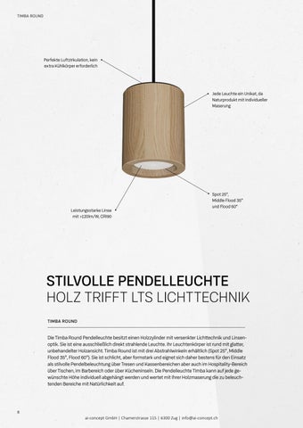 LTS Timba Holzleuchten 第 8 页