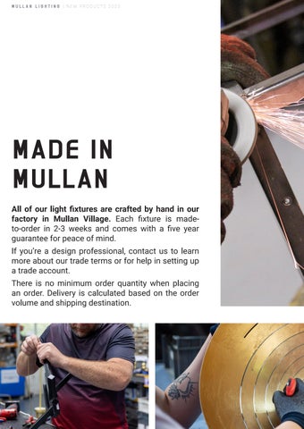 Mullan Lighting , Supplementary 灯饰目录 2023 第 4 页