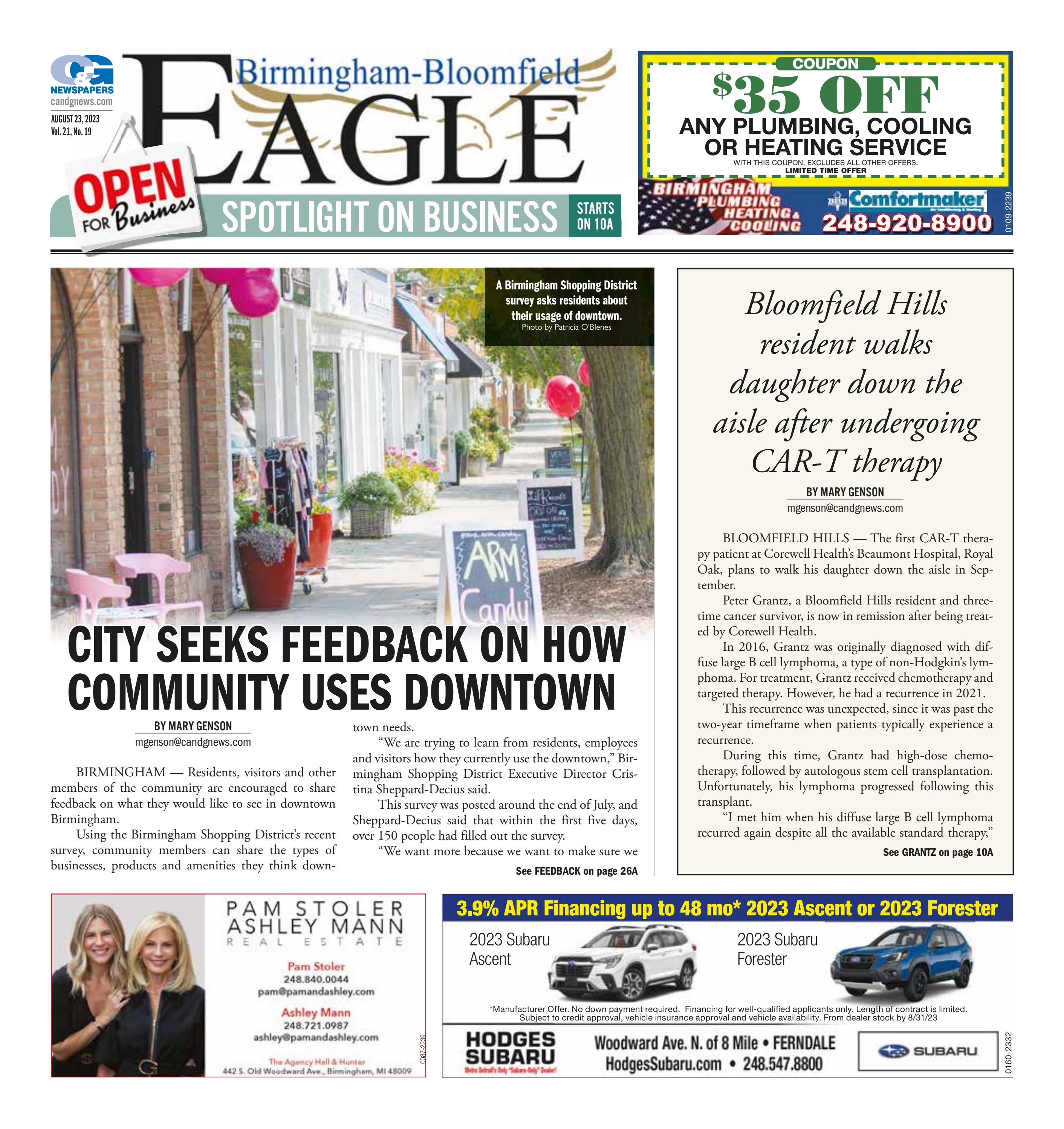 8/23/23 Eagle by C & G Newspapers Issuu