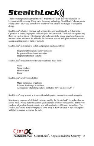 Richelieu: Stealthlock 第 7 页