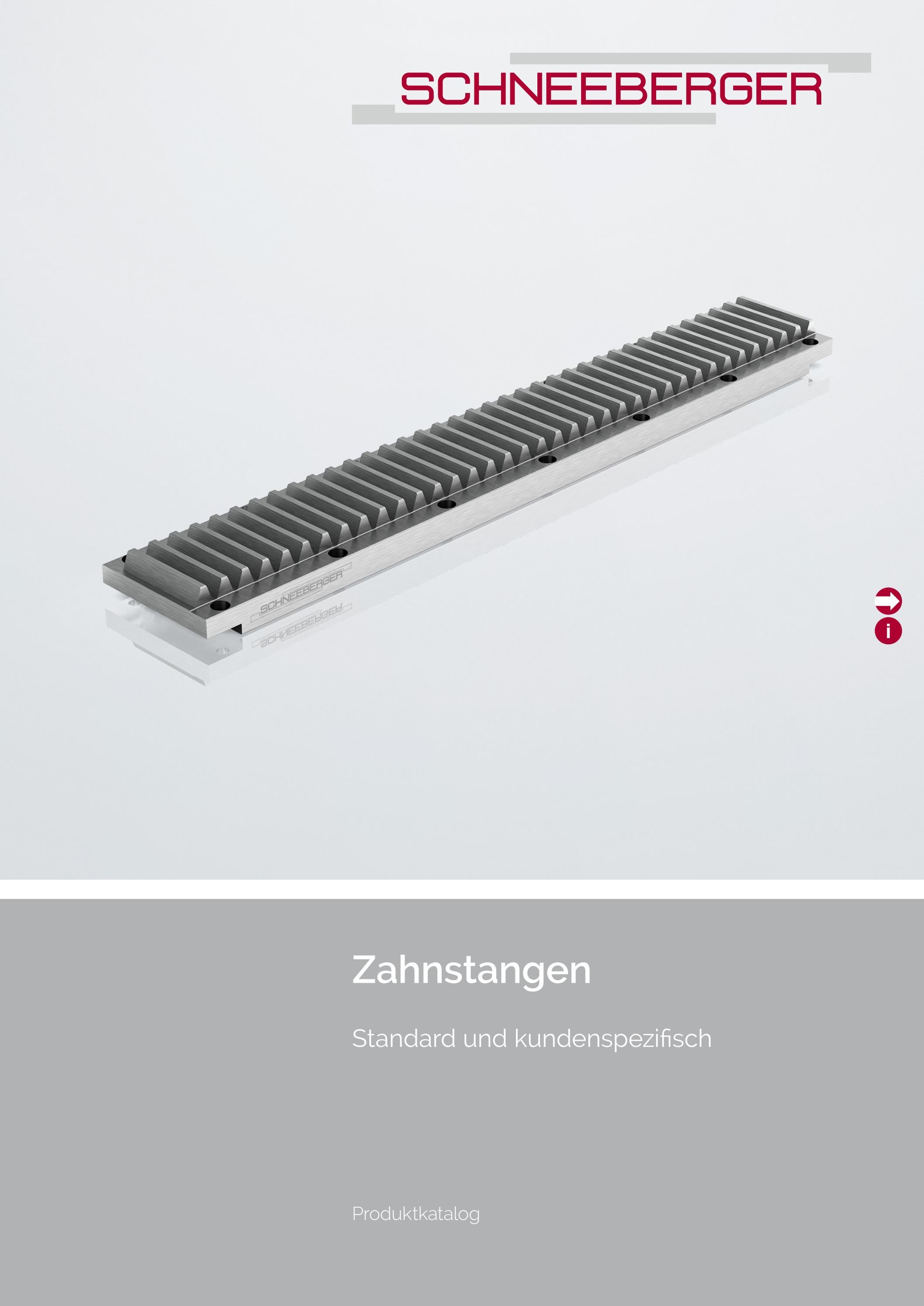 Gear racks | DE by SCHNEEBERGER AG - Issuu