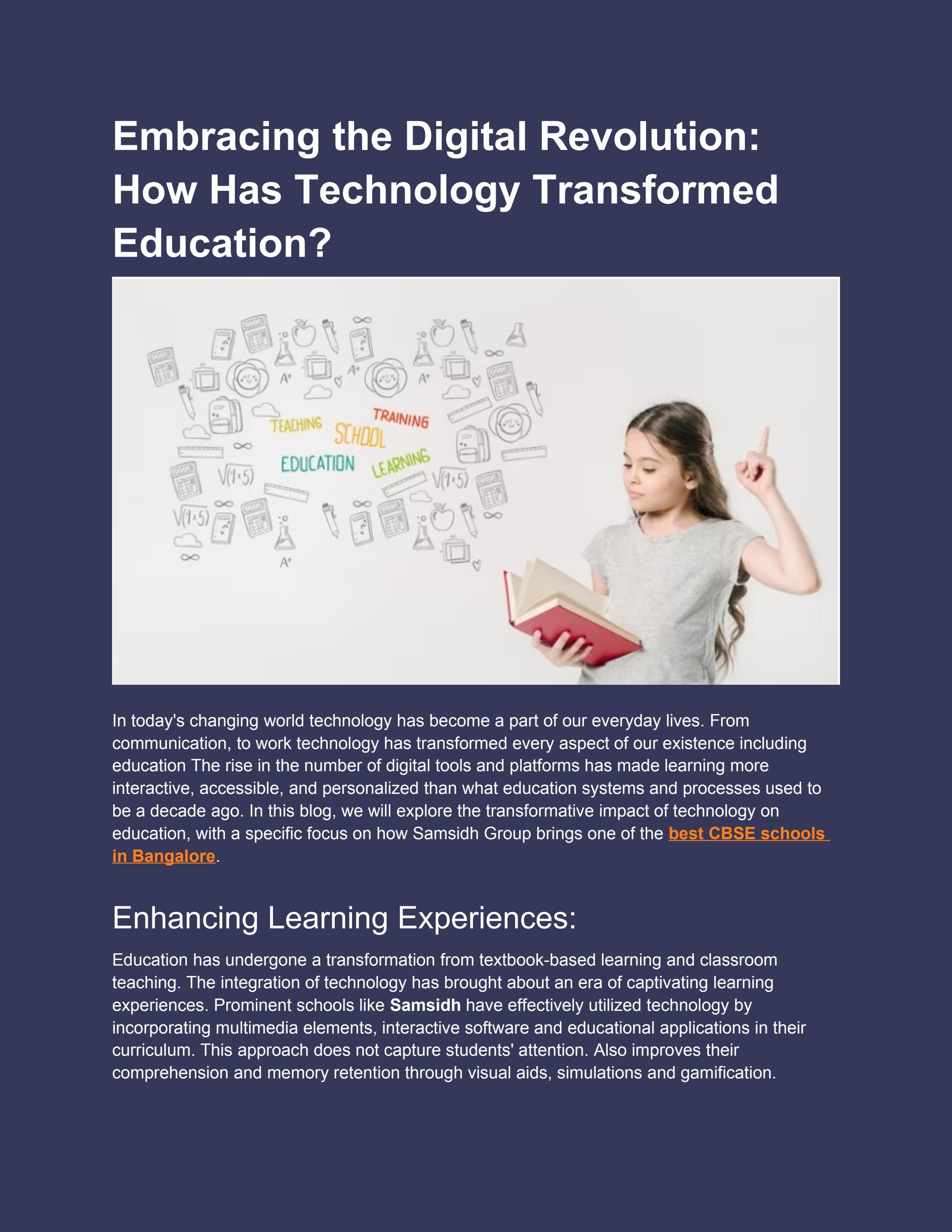 Embracing the Digital Revolution: How Has Technology Transformed ...
