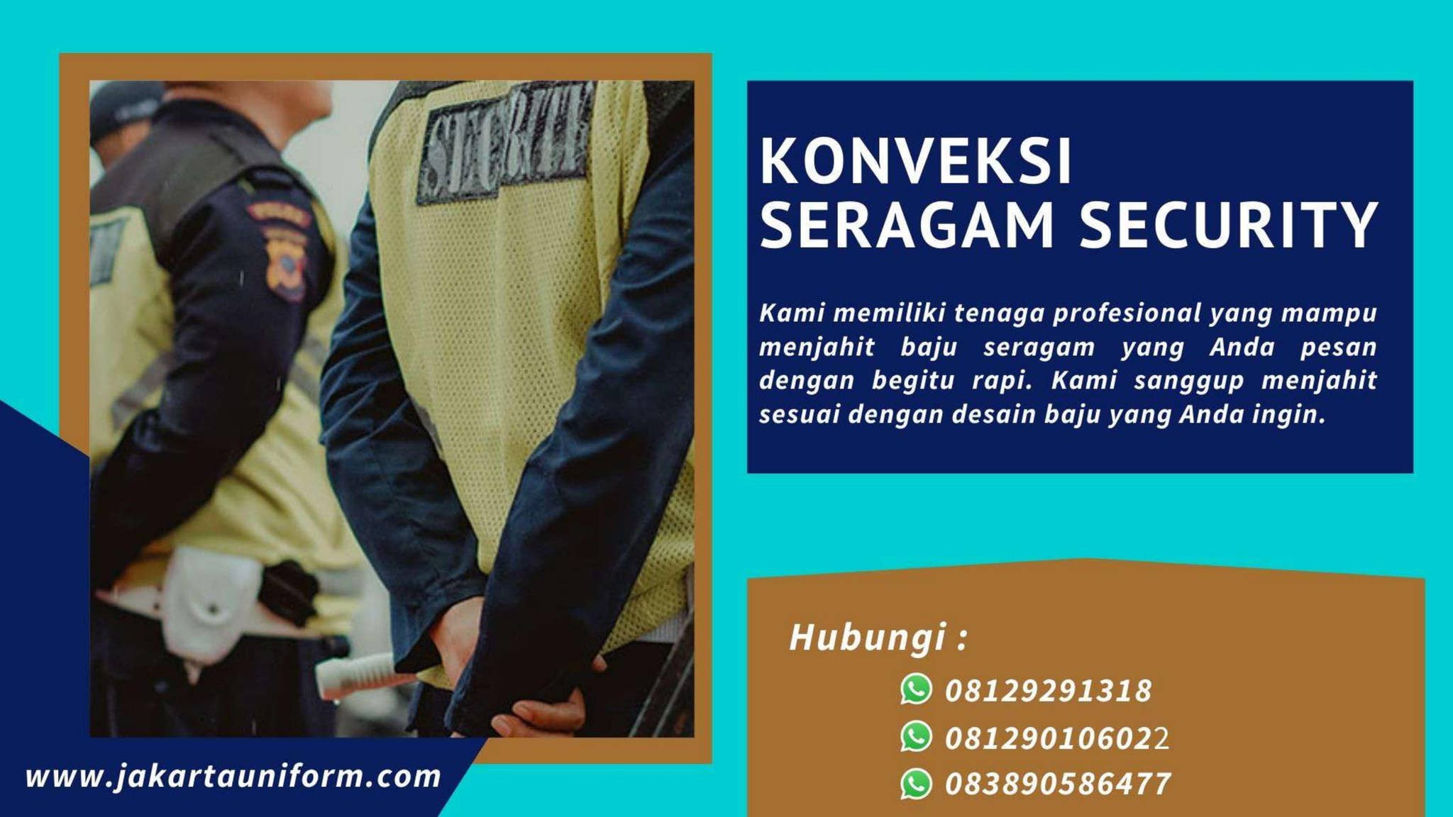 TLP/WA 08129291318 Baju Seragam Satpam di Pancoran Jakarta Selatan Pdh ...