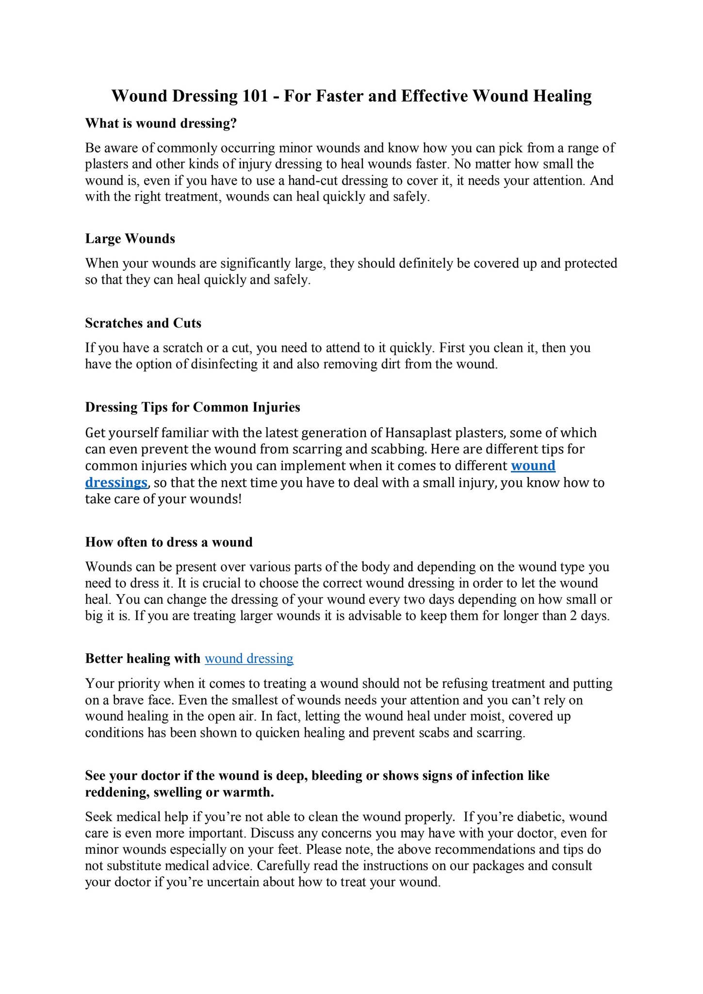Wound Dressing 101 - For Faster and Effective Wound Healing by emmaameliamiaava - Issuu Wound Dressing 101 - For Faster and Effective Wound Healing by emmaameliamiaava - Issuu