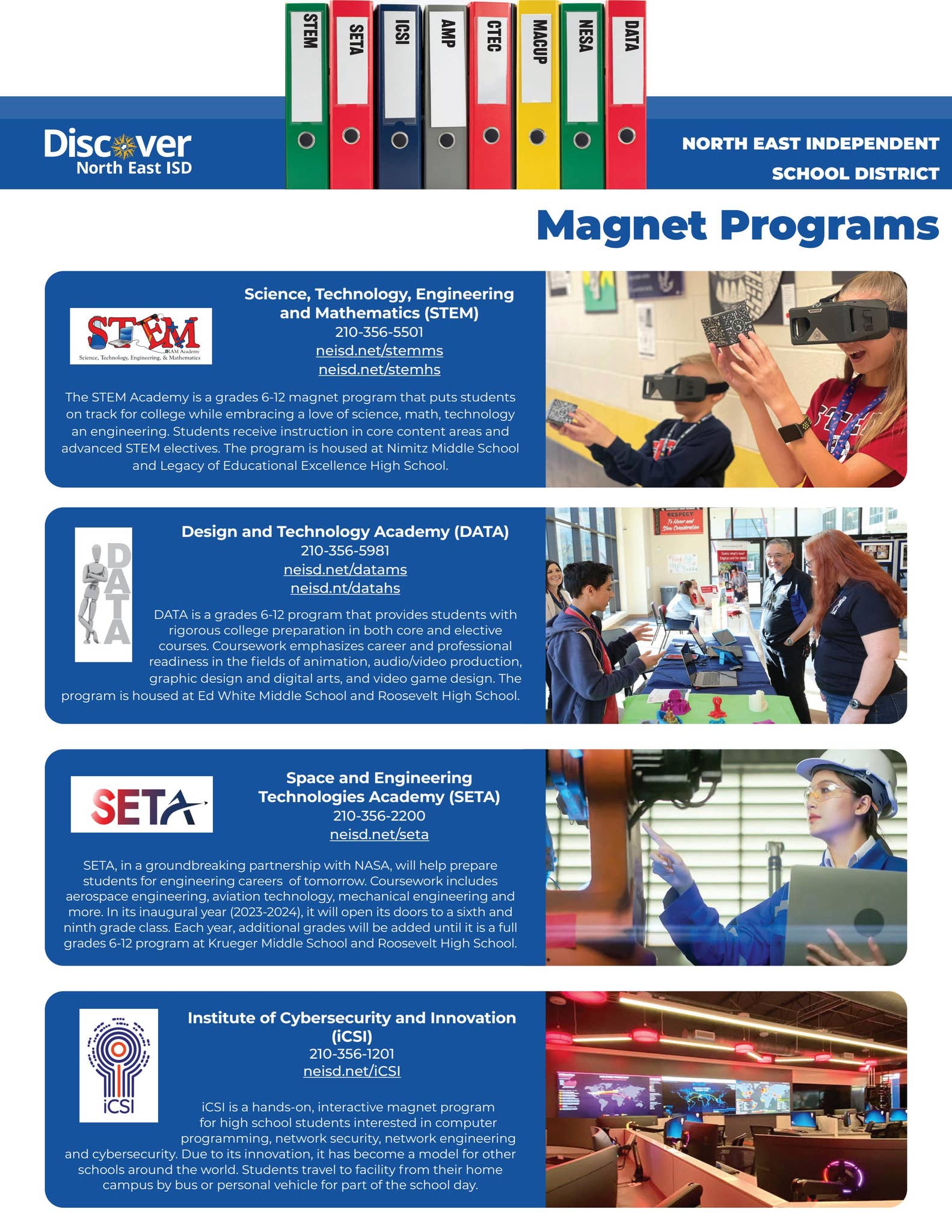 NEISD Programs (2023) by NEISDNews Issuu