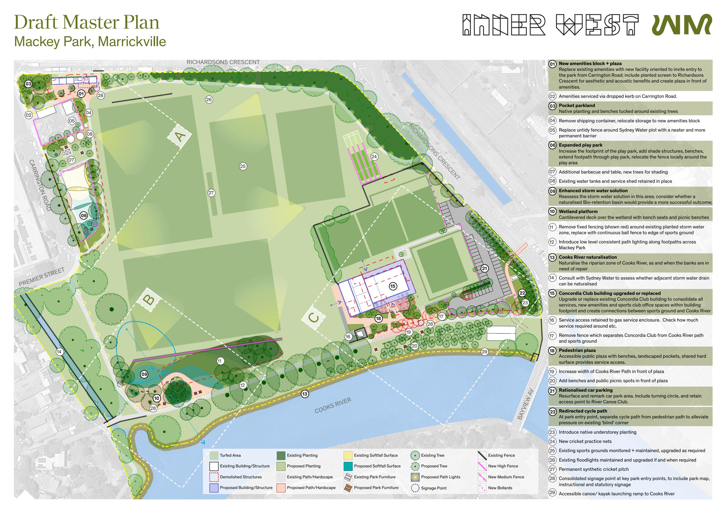 Mackey Park - Draft Master Plan by RK_IWC - Issuu