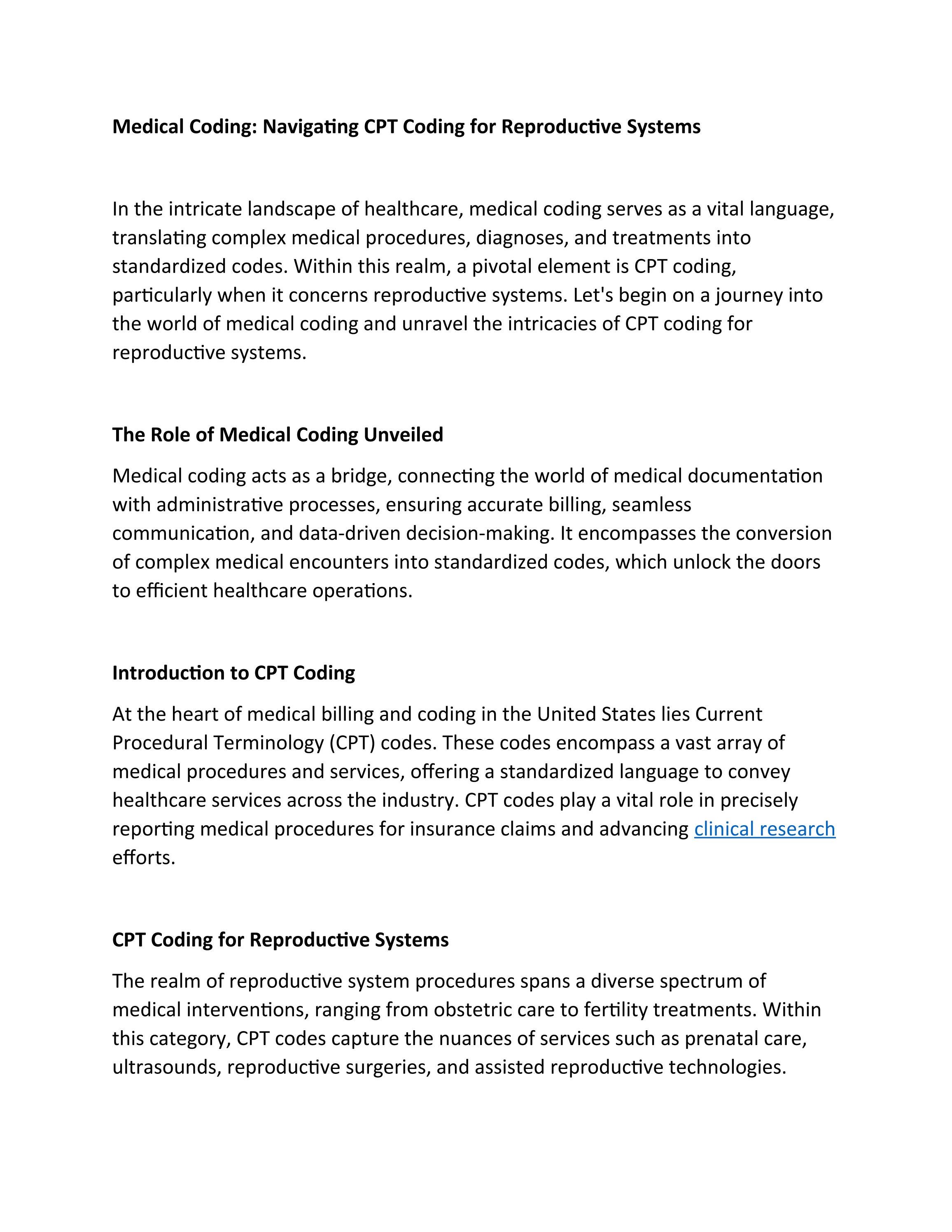 Cpt Coding For Obstetrical And Gynecological Procedures – YFZES