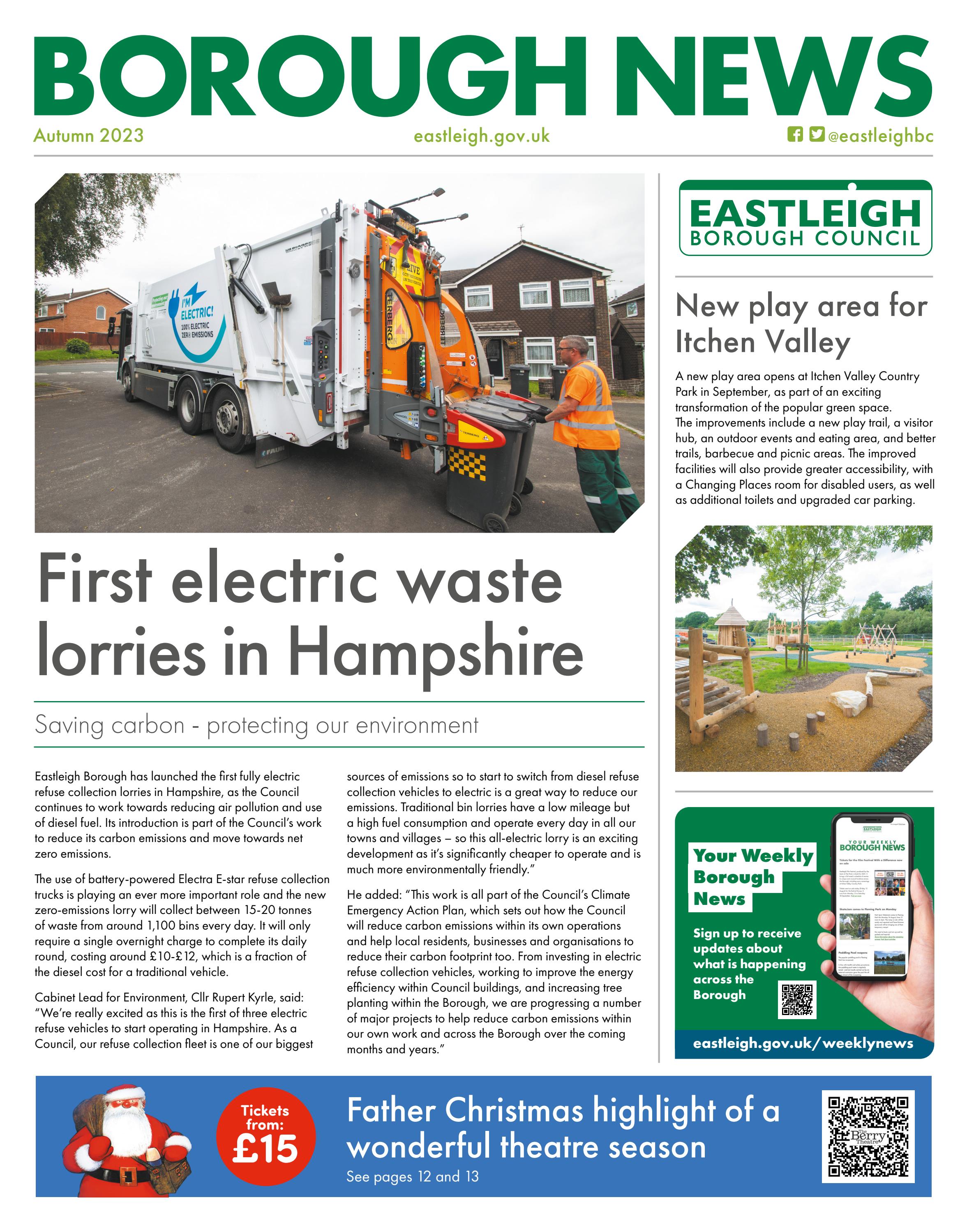 Autumn Borough News 2023 - Eastleigh Borough Council by Eastleigh Borough  Council - Issuu