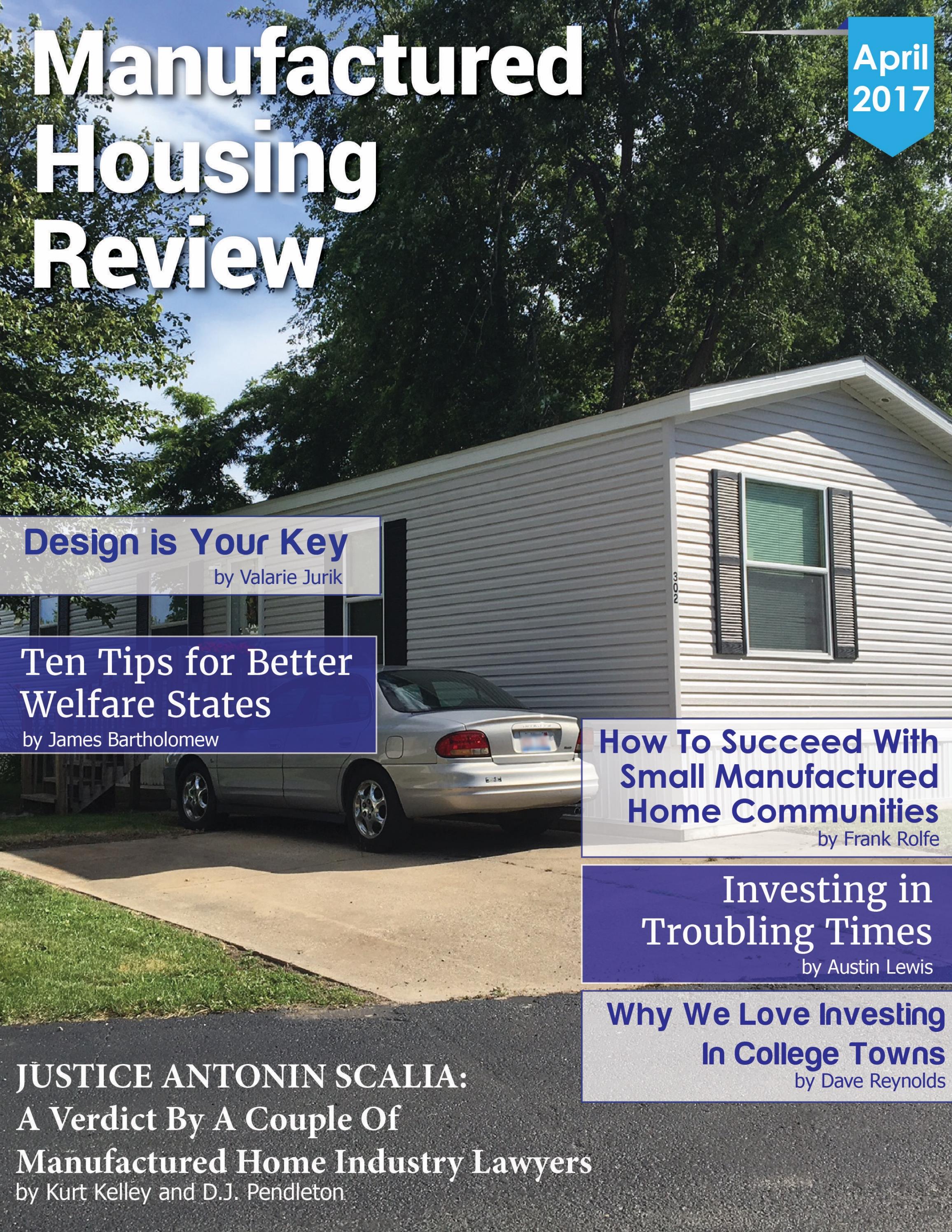 Manufactured Housing Review - April 2017