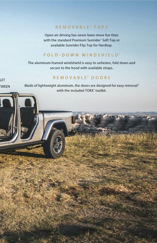 JEEP Gladiator 2023 第 15 页