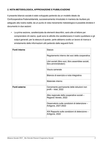 Rio Terà dei Pensieri - Bilancio Sociale 2022 第 4 页