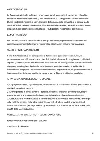 Rio Terà dei Pensieri - Bilancio Sociale 2022 第 7 页