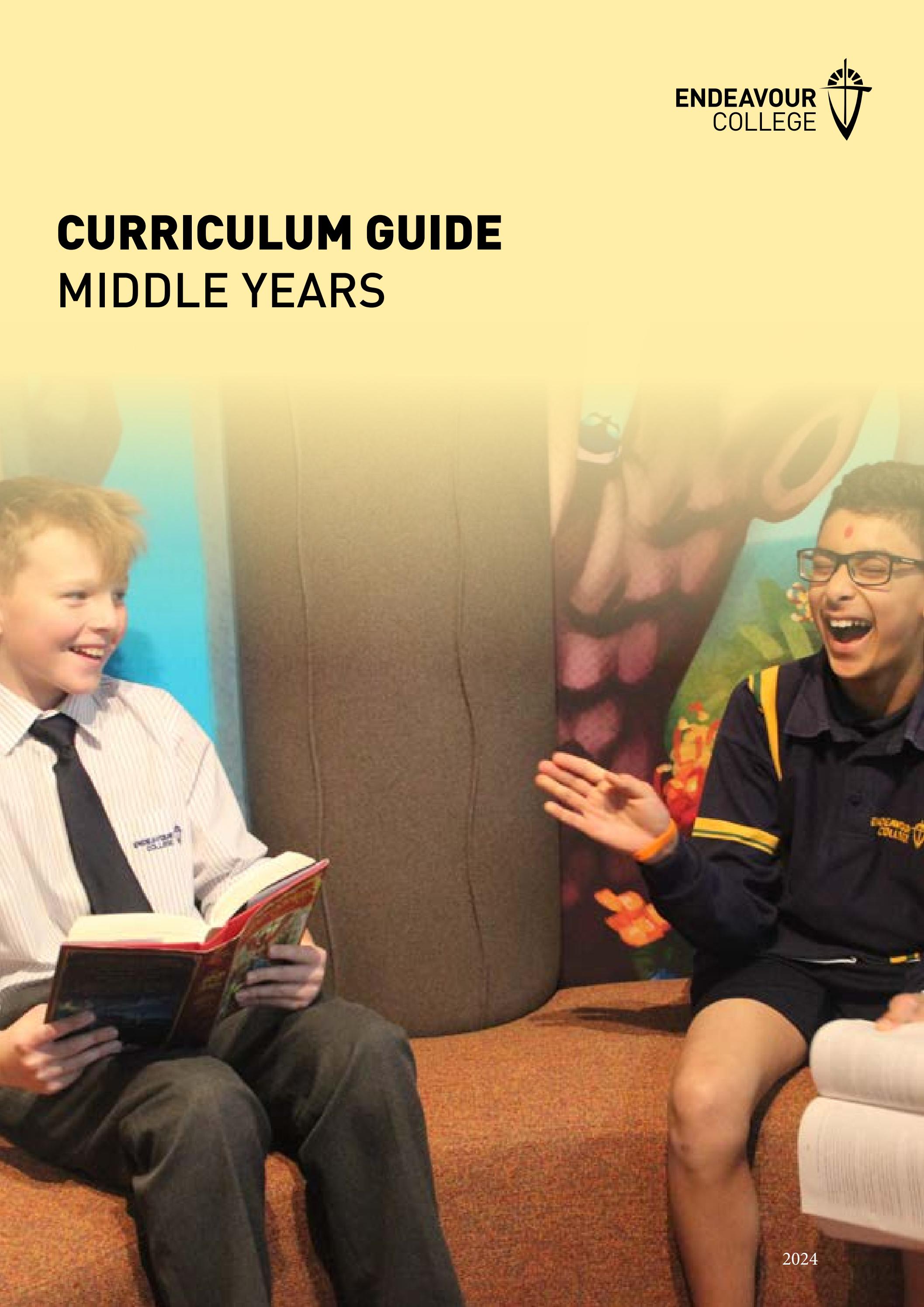 Endeavour College Middle Years Curriculum Guide 2024 by ECmarcomm - Issuu