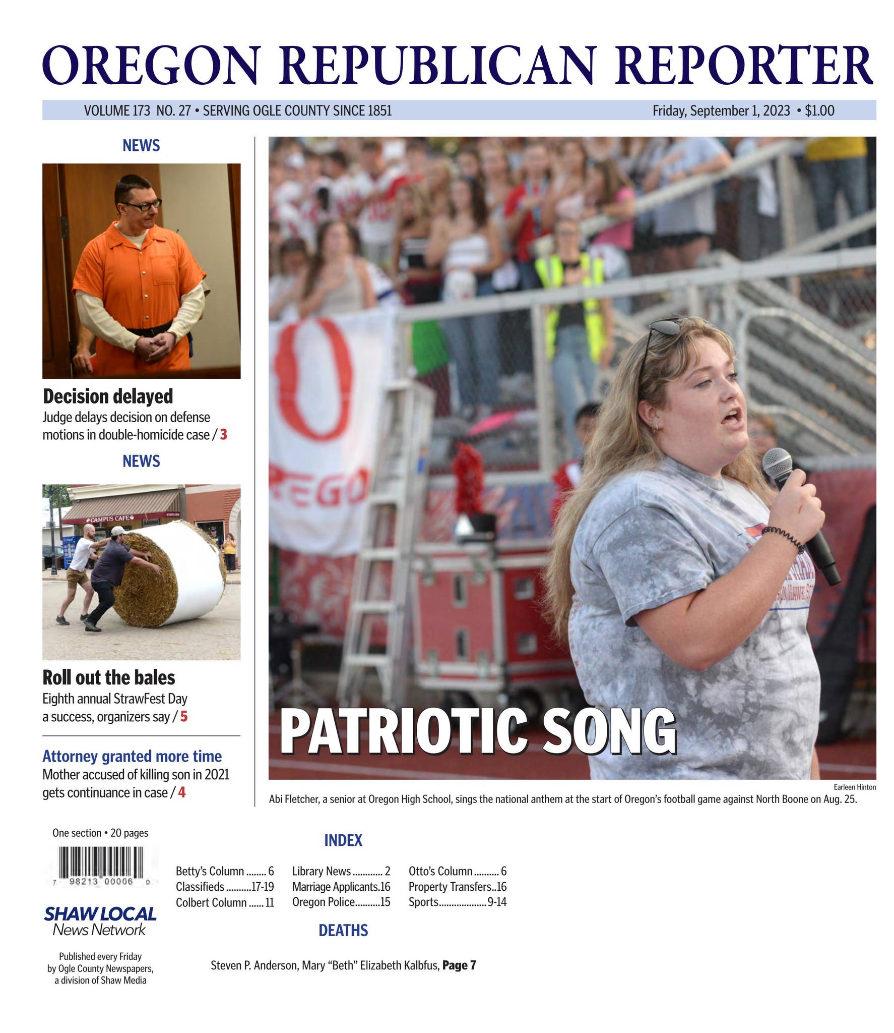 Republican Reporters Oregon_Republican_Reporter-09-01-2023 by Shaw Media - Issuu